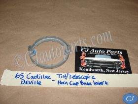OEM 1965 Cadillac Deville Eldorado Calais Fleetwood TILT TELESCOPIC COLUMN STEERING WHEEL HORN PAD BASE INSERT SPACER #1484204 OEM 1965 Cadillac Deville Eldorado Calais Fleetwood TILT TELESCOPIC COLUMN STEERING WHEEL HORN PAD BASE INSERT SPACER #1484204